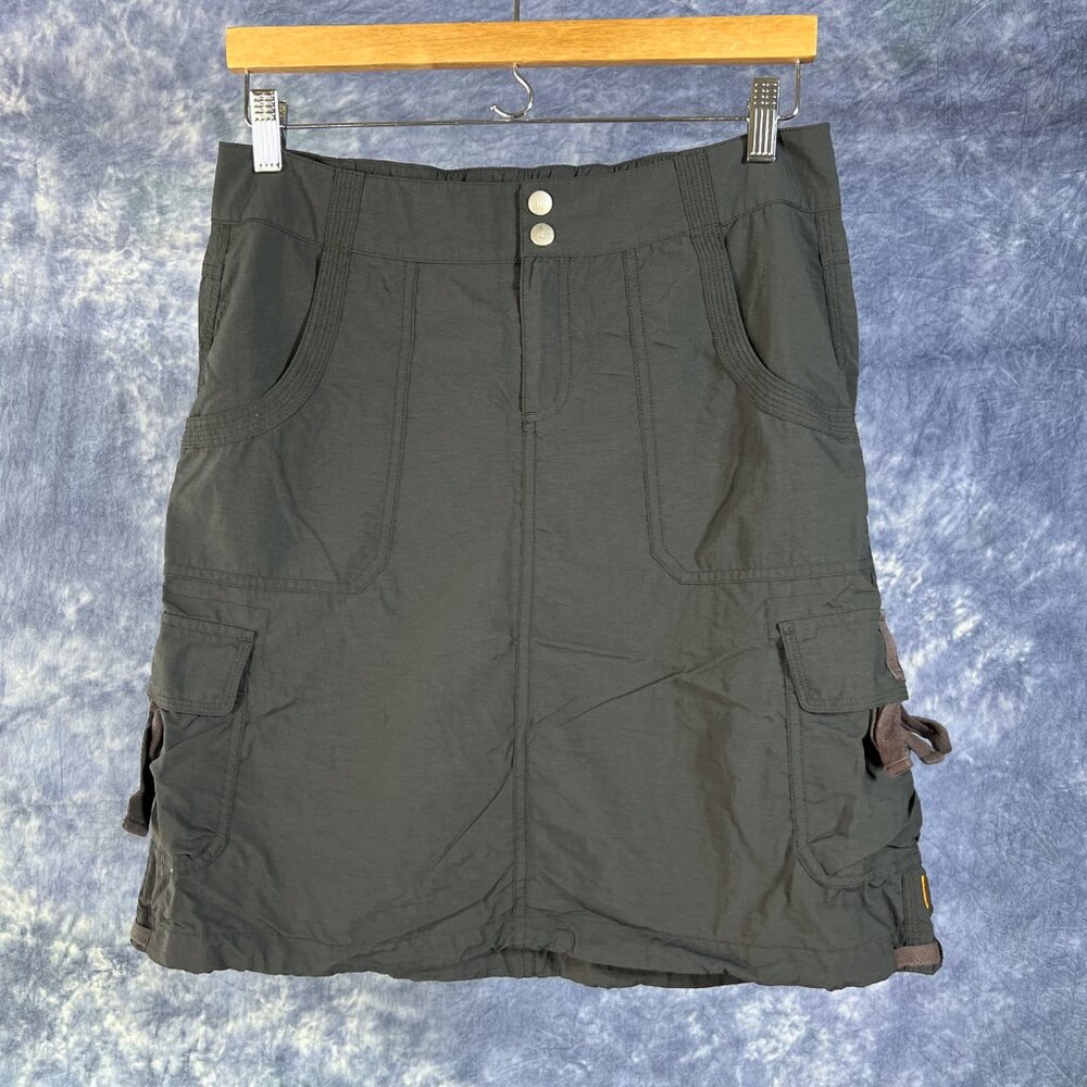 Lucy Cargo Nylon Skirt Sz S